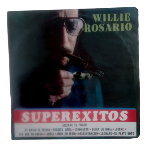 Lp Vinilo Superéxitos De Willie Rosario Promo Macondo Recrds