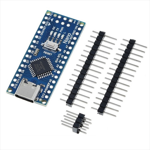 Placa Desarrollo Arduino Nano Compatible Atmega328p, Tipo C 