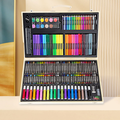 Juego De Pintura Y Colores De 180 Pzs Para Niños Regalo