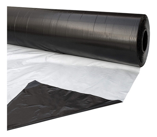 Plastico Mulching Cobertura Solo Preto E Branco 1,80x51m