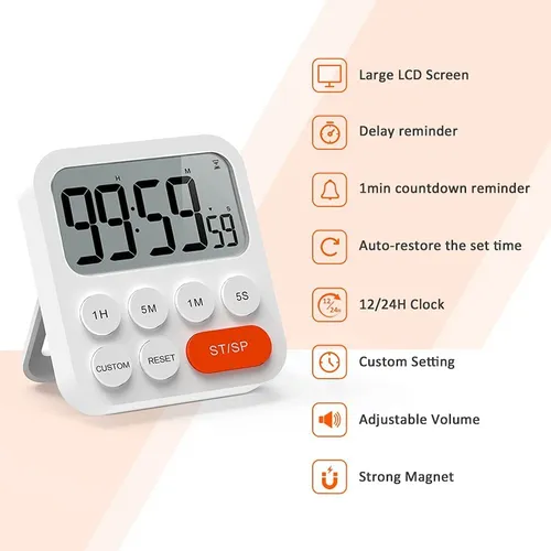 Reloj temporizador para cocina hotsell