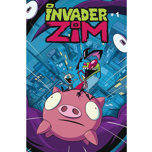 Comic Invader Zim No. 1 Portada H Editorial Kamite Cn