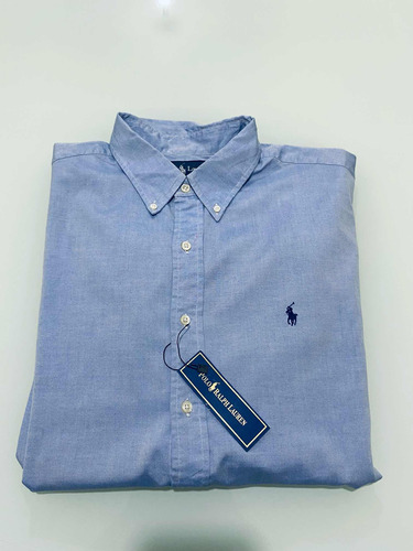 Camisa Ralph Lauren Azul Talla Xl