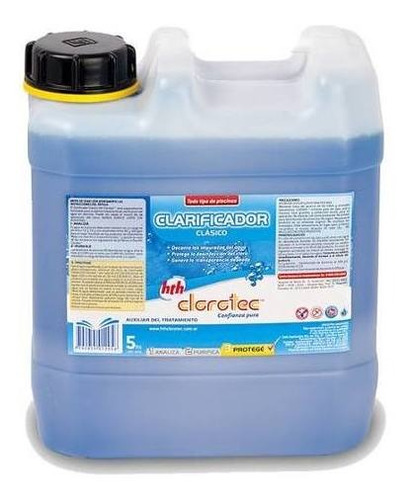 Clarificador Clasico Clorotec X 5 Litros