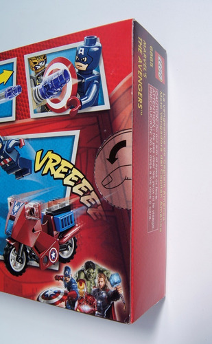 Lego Marvel Super Heroes Captain America´s Avenging Cycle