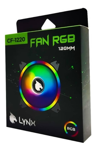 Fan Cooler Chasis Rgb 120mm. Somos Tienda Física