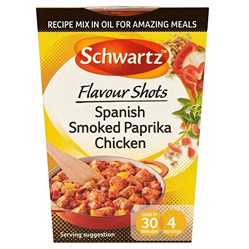 Schwartz Flavor Shots Pollo Con Pimentón Ahumado Español (52