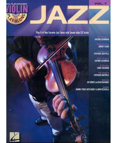 Libro Jazz Violin Play-along Volume 7 - Book/online Audio