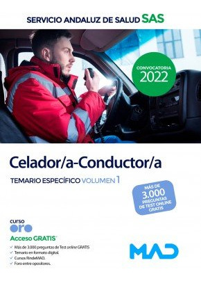 Libro Celador Conductor Volumen 1 Del Servicio Andaluz Sa...