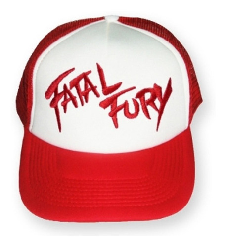 Gorra Bordada Fatal Fury De Terry Bogard King Of Fighters