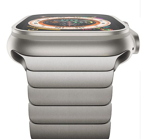 Malla De Metal Para Apple Watch Ultra 2 49mm S 9/8/7 Titanio