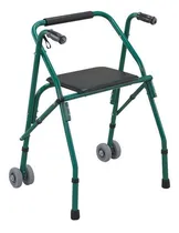 Comprar Andador Ortopédico Con Asiento Y Ruedas Delanteras