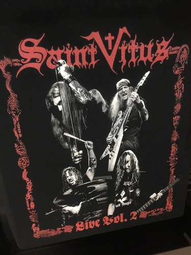 Imagen 1 de 3 de Saint Vitus - Live - Doom Metal - Polera- Cyco Records