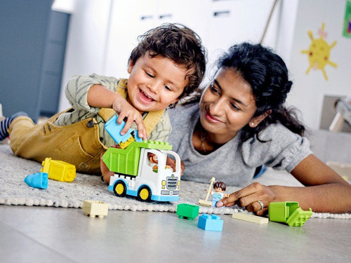 Imagen 4 de 4 de Lego® Duplo - Camión De Residuos Y Reciclaje (10945)