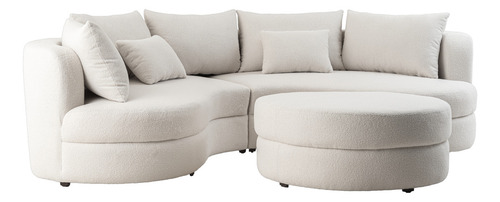 Sala Modular Carrara Hueso Këssa Muebles