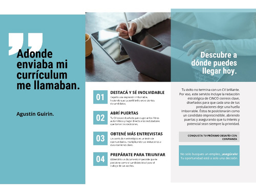 Currículum Vitae Profesional Y Ats-friendly