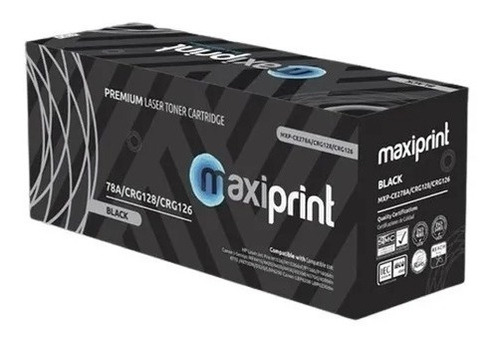 Toner Maxiprint Compat Con Hp+canon Mxp-ce278a/crg128/crg126