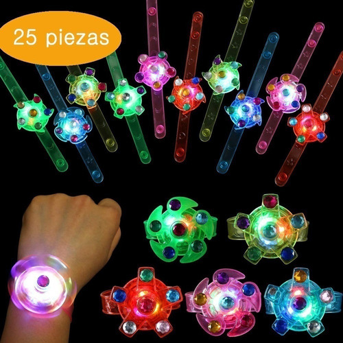 Pulsera Led Con 25 Destellos For Decoración De Cumpleaños I