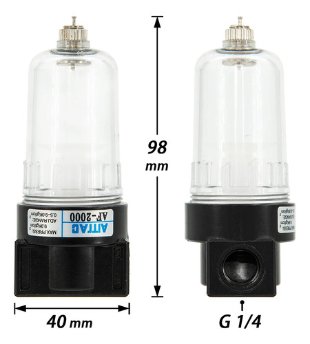 Separador De Aceite De Motor De Automóvil De 12 Mm
