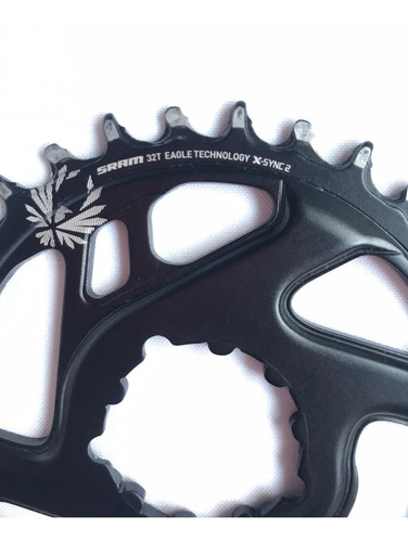 Coroa 32d Sram Gx Eagle Direct Mount Boost 3mm Offset Preto