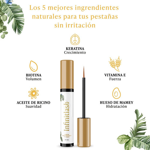 Imagen 2 de 6 de Infinitlash Suero Crecimiento Alargador Pestañas Serum Lash