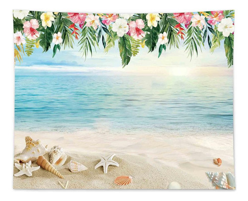 Allenjoy Soft Fabric Beach Backwear Summer Birthday Aloha Lu