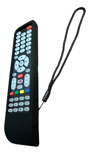 Funda Compatible Con Control Tv Daewoo Jvc Vios Ghia Negro