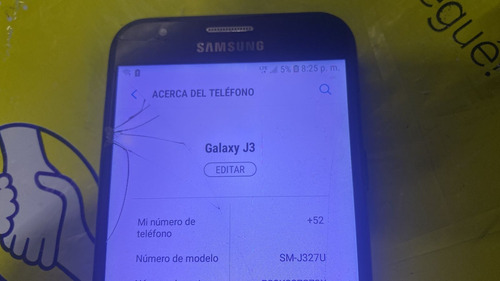 Samsung J3 Prime Versión Usa Negro Libre Con Detalle Leer!!. (Usado)