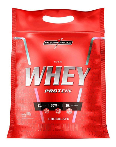 Combo Whey Protein 2x Nutri Isolado Conc Chocolate 1,8kg