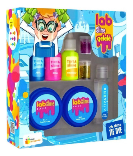 Kit Slime Completo Glitter Tinta Colorido Brinquedo Infantil