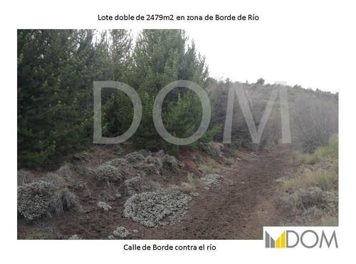 Imagen 10 de 16 de Lote Doble En Esquina Sobre Borde De Río, En Una Zona Muy Tranquila. Apto Emprendimiento Turístico. - Meliquina