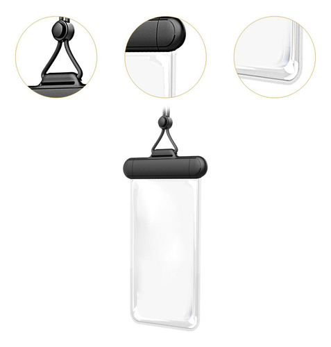 T 2 Bolsa Impermeable Para Teléfono Con Pantalla Táctil