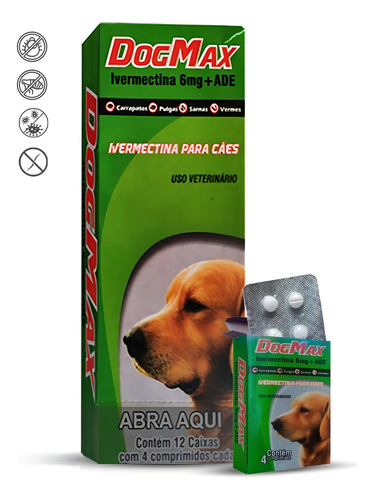 Remedio contra garrapatas y pulgas para perros - Iver 6 mg