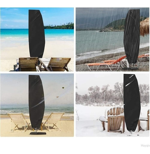 Cubierta Sombrillas Jardin T Protector Parasol Exterior
