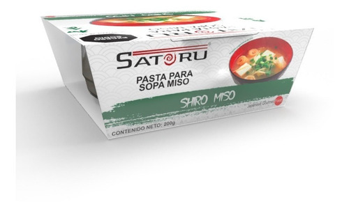 Imagen 3 de 8 de Pasta Para Preparar Sopa Miso 200g