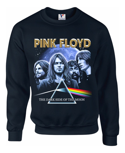 Sudadera Pink Floyd, Unisex Cuello Redondo 02