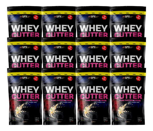 Combo Mayorista Spx Whey Cutter Todos Los Sabores Pack X12