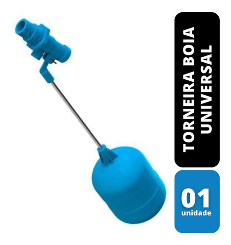 Torneira Boia Universal Haste Latao Valeplast