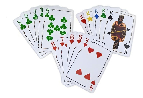 Fa Juego De Cartas De Cinco Coronas En Inglés