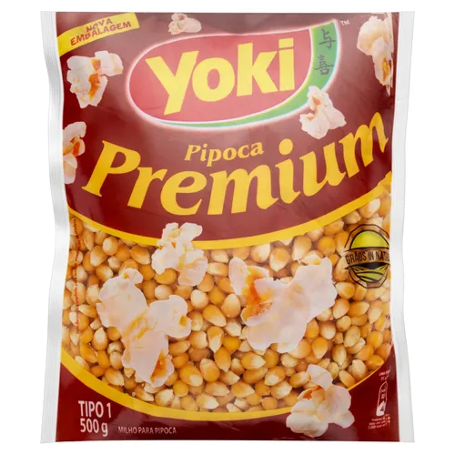 comprar Milho Para Pipoca Yoki Tipo 1 Premium Pacote 500g