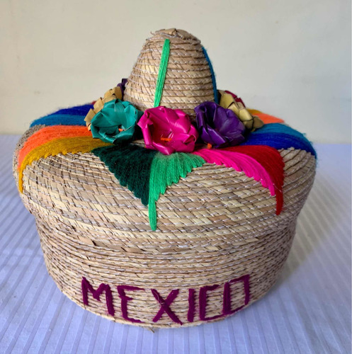 Cesta Tortillera Mexicana Original Grande Cod 527