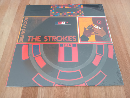 The Strokes Room On Fire Disco Vinilo Lp Estándar