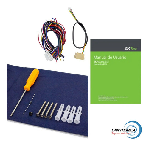 Imagen 3 de 10 de Reloj Lector Huellas Zkteco F22 Wifi Acceso Biometrico Tarje