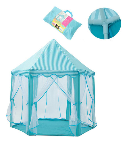 Juguete Carpa Niñas Casa Castillo Para Niños/as Portable!