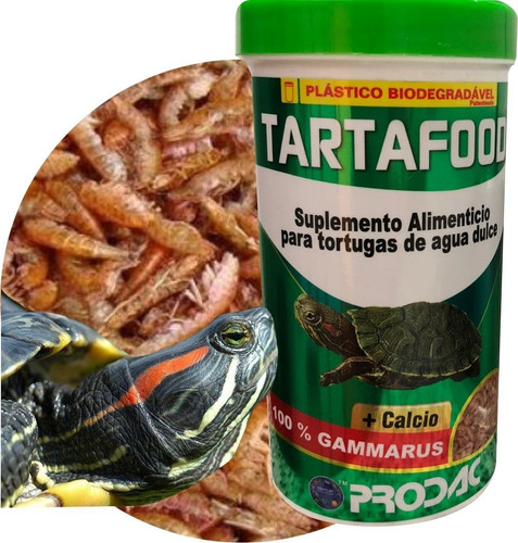 Prodac Suplemento Gammarus + Calcio Tartafood 31g Tortugas Agua Dulce