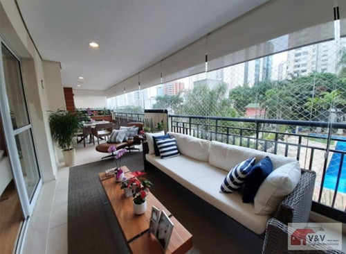 Imagem 9 de 15 de Apartamento Para Venda Em São Paulo, Campo Belo, 3 Dormitórios, 3 Suítes, 5 Banheiros, 5 Vagas - Cabl1096_2-1180452