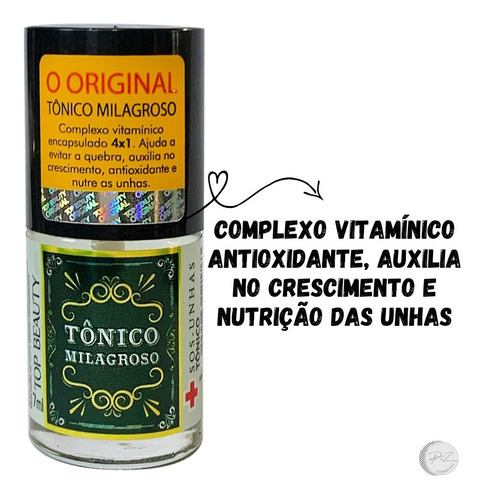 S.o.s Unhas Tônico Milagroso Nutrição P/ Unhas 7ml