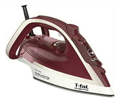 Plancha De Vapor T-fal Ultragliss Plus Vino Suela Durilium