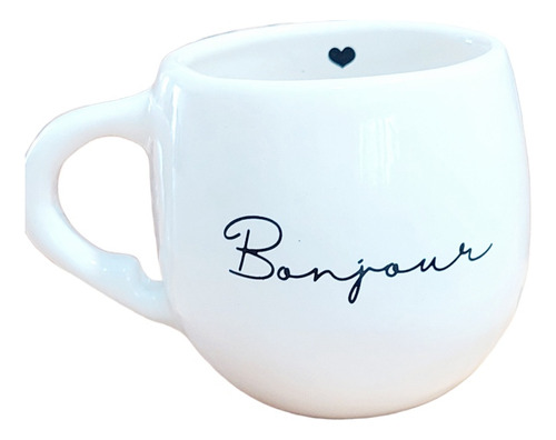 Taza Ceramica Bocha Taza Bonjour