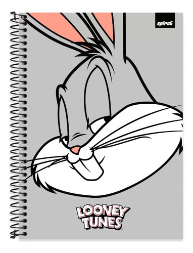 Caderno Universitário Capa Dura Looney Tunes 80fls 200x275mm Cor Pernalonga